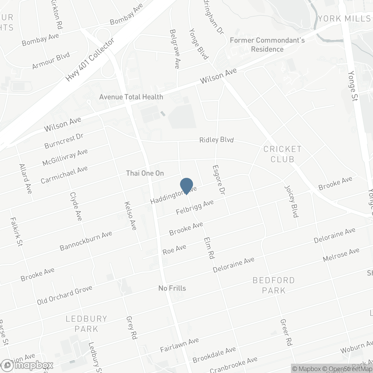 443 ELM ROAD, Toronto, Ontario M5M 3W8